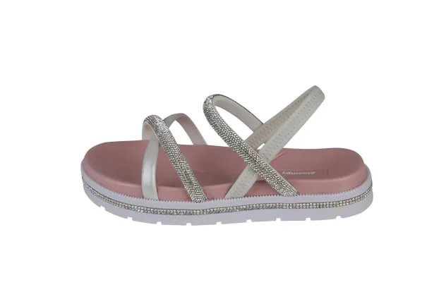 Sandália Infantil Menina Metalizada Sweet