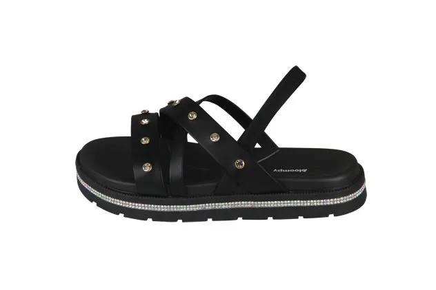 Sandália Infantil Menina Sweet Preta