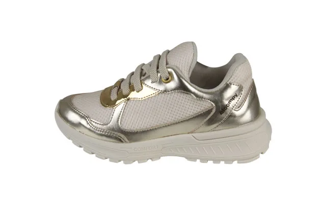 Tênis Infantil Menina Céu Dourado